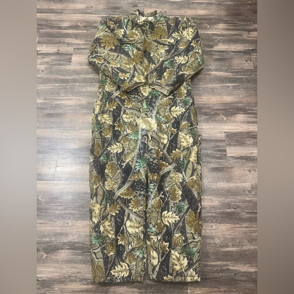 Master Sportsman Camo Mens Coveralls Insulated Camouflage Size XL